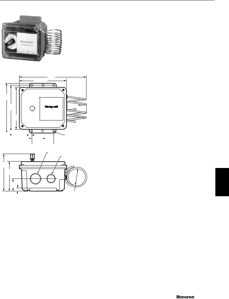 Honeywell T631F, T631G Catalog Page