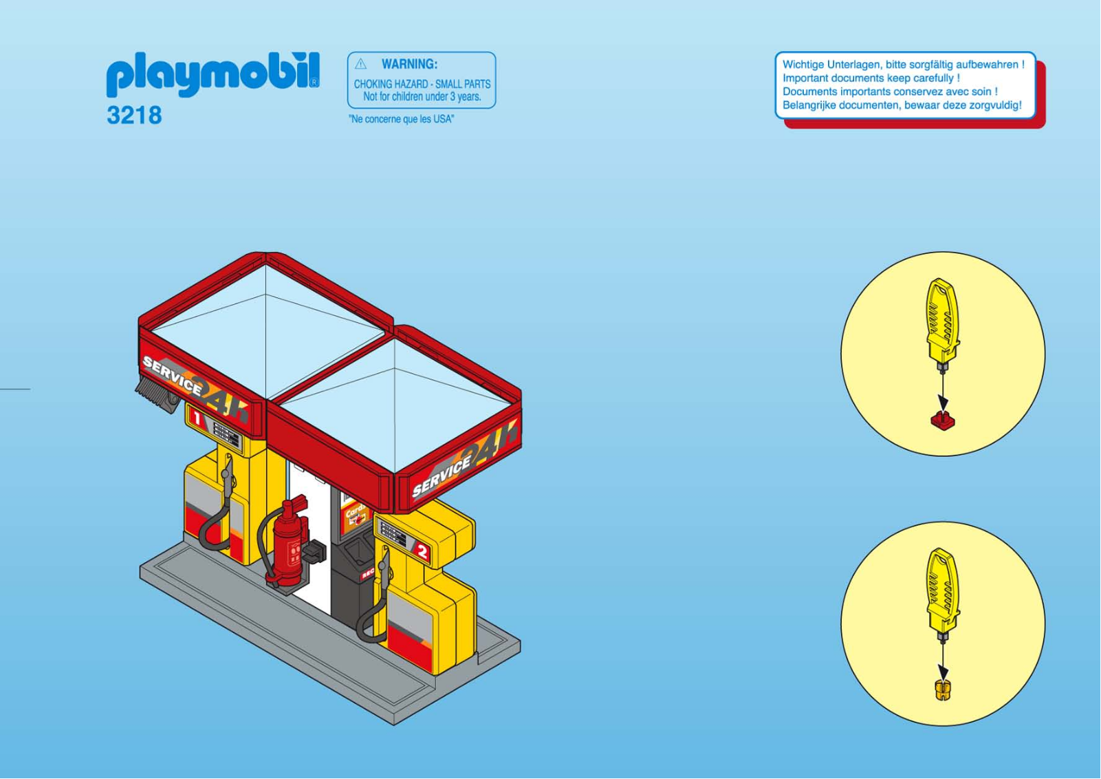 Playmobil 3218 Instructions