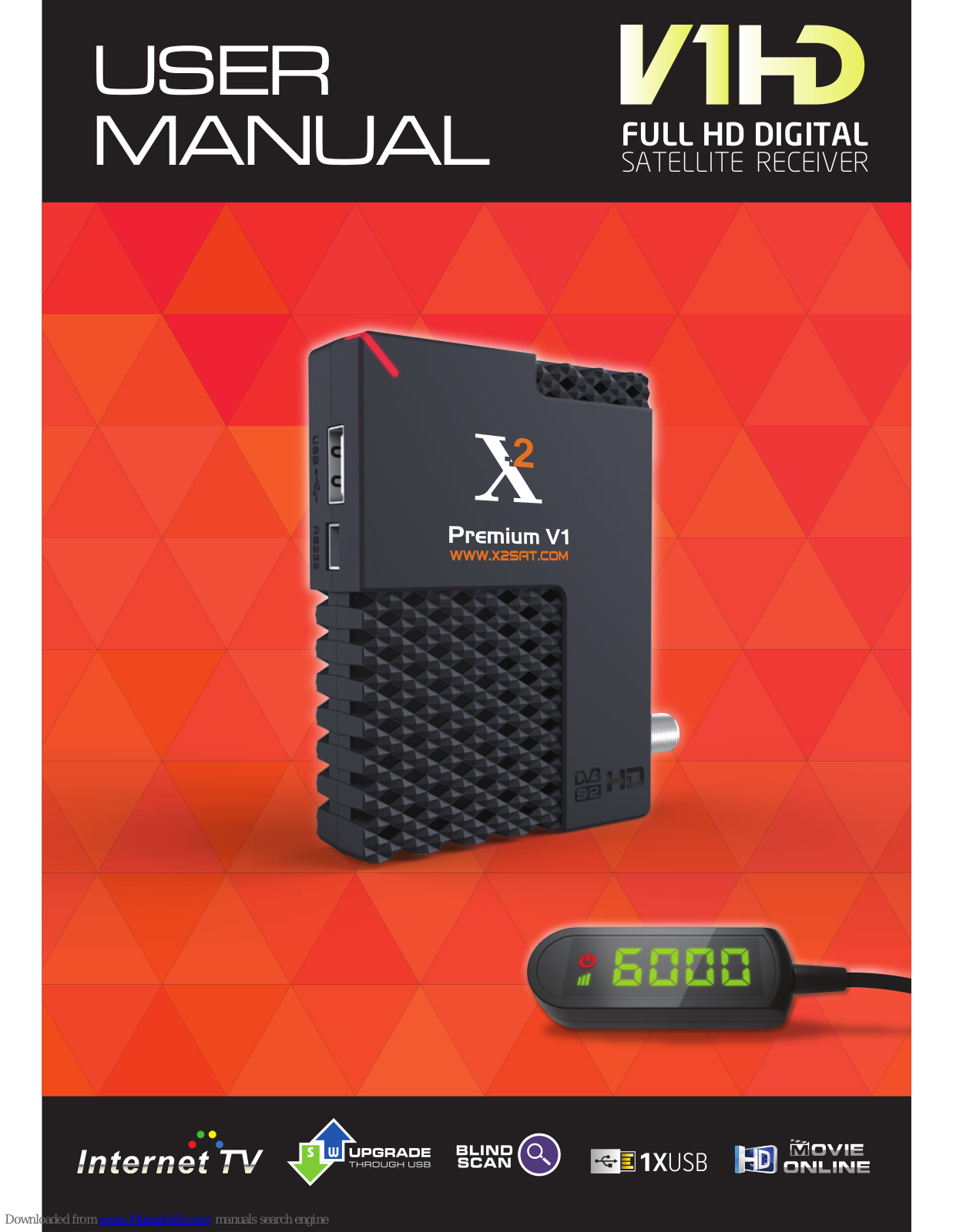 X2sat Premium V1 User Manual