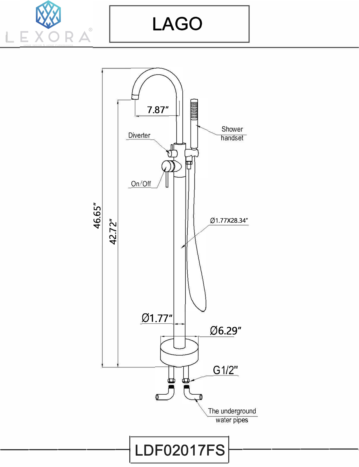 Lexora LDF02017FSCHR, LDF02017FSBNL Specifications - ManualMachine.com
