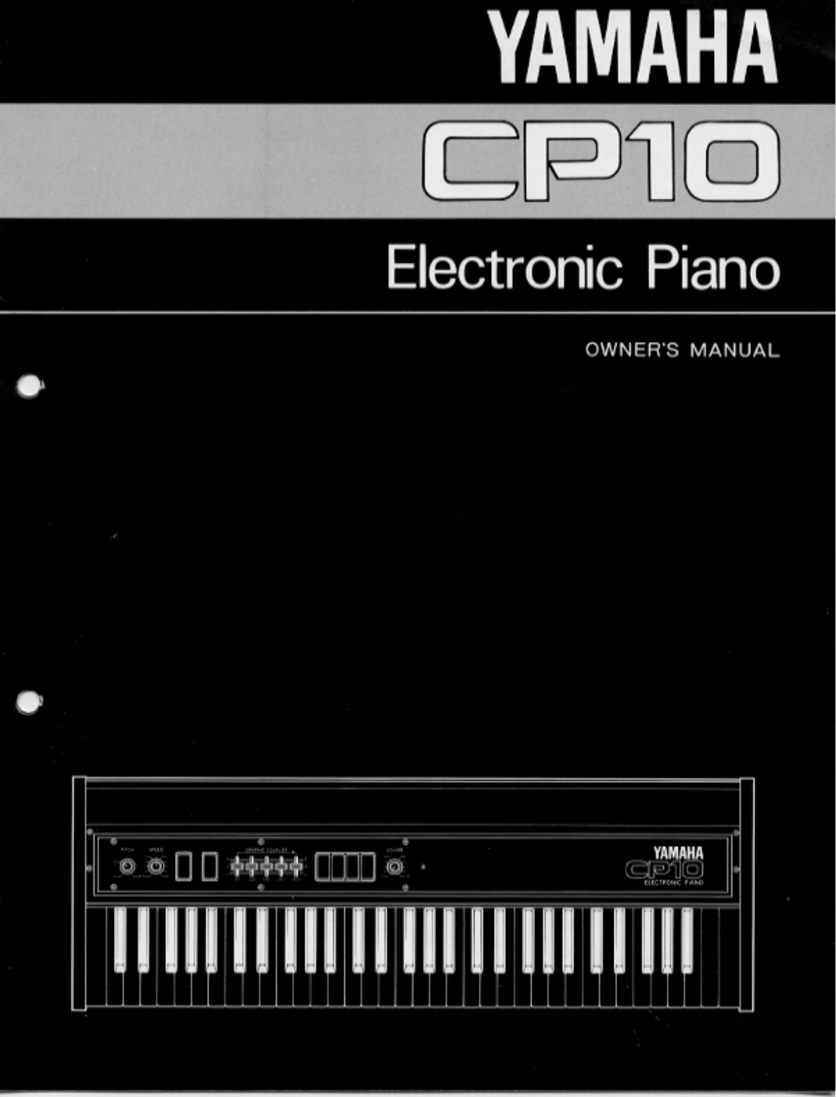 Yamaha CP10 User Manual