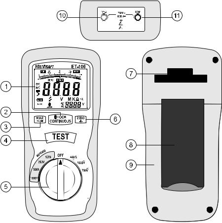 VOLTCRAFT ET-100 User guide