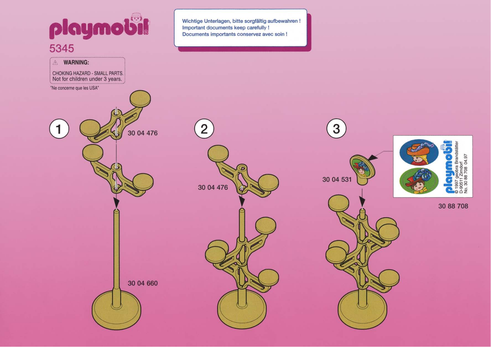 Playmobil 5345 Instructions