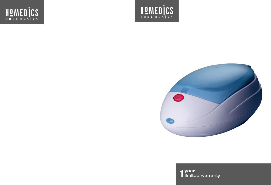 Homedics PAR-70 Instruction Manual