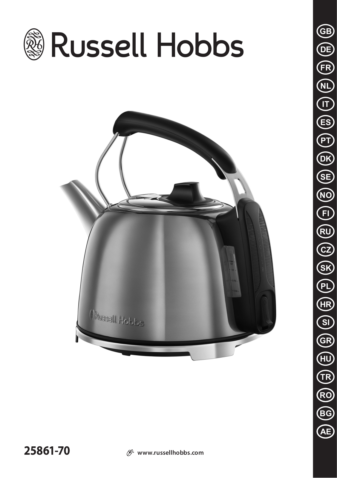 RUSSELL HOBBS 25861-70 operation manual