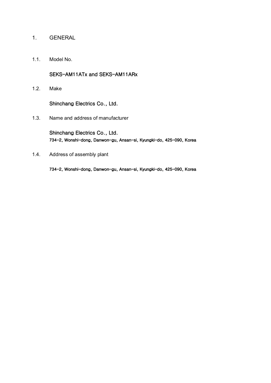 MOBASE ELECTRONICS SEKSAM11ARX, SEKSAM11ATX User Manual