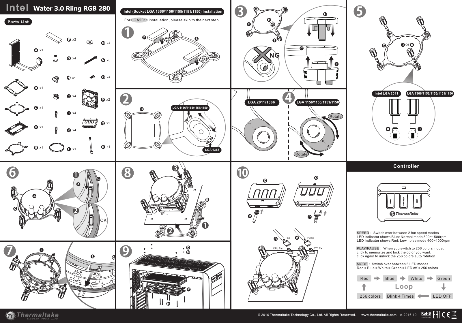 Thermaltake CL-W138-PL14SW-A User Manual