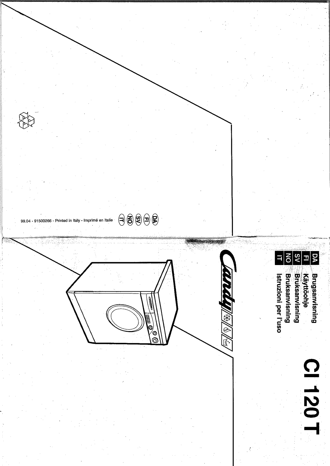 Candy CI 120 TR User Manual