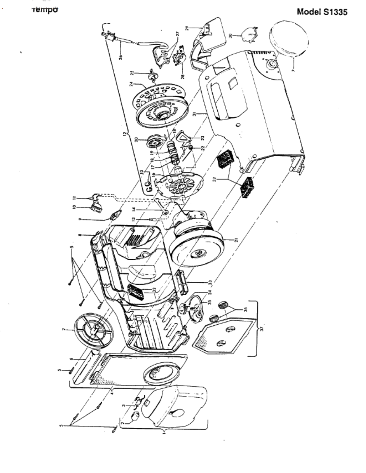 Hoover S1335 Owner's Manual