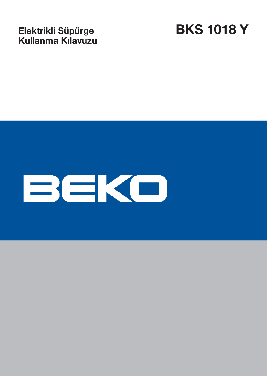 Beko BKS 1018 Y User Manual