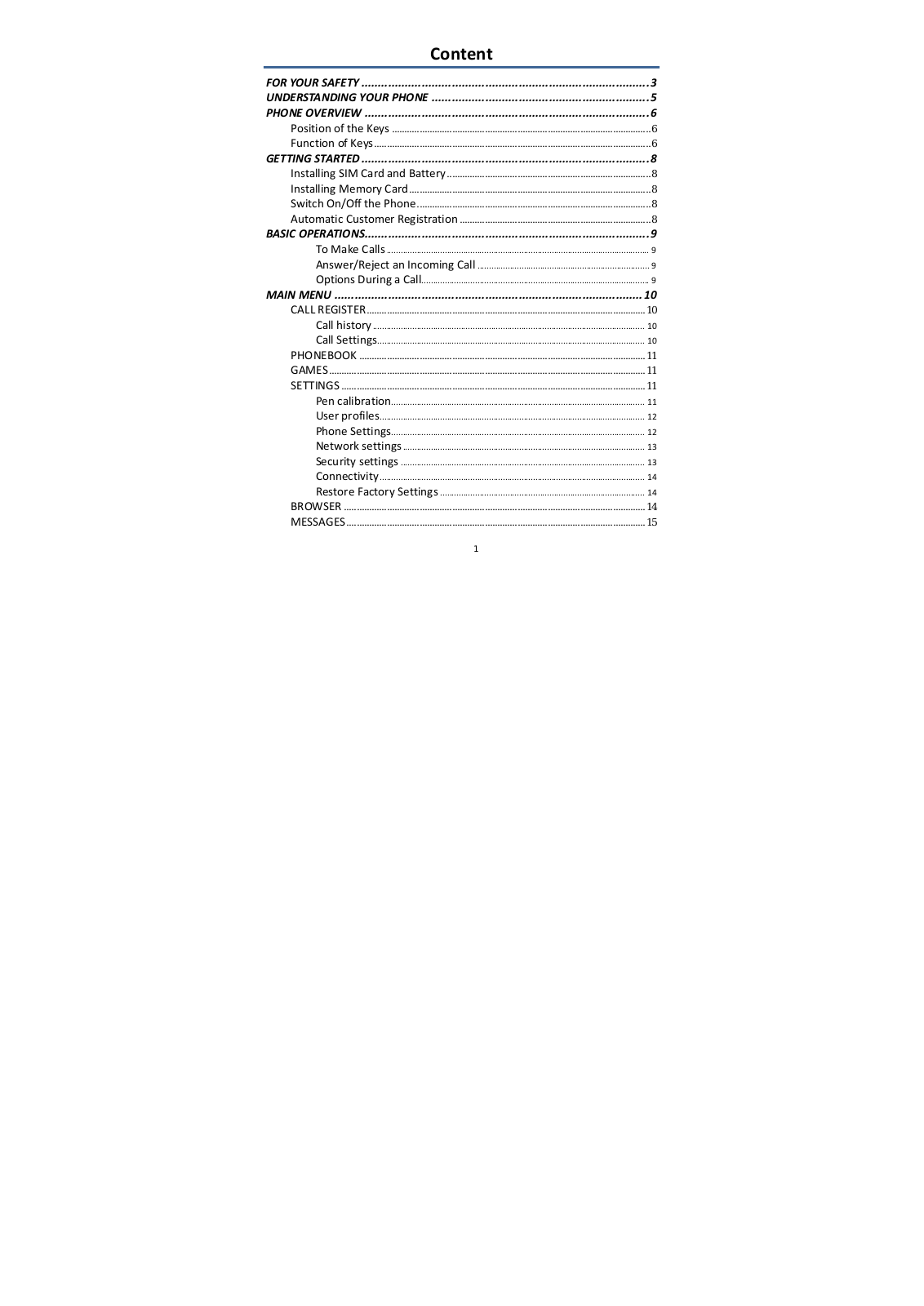 orativo Lanix de C V T65 Users Manual