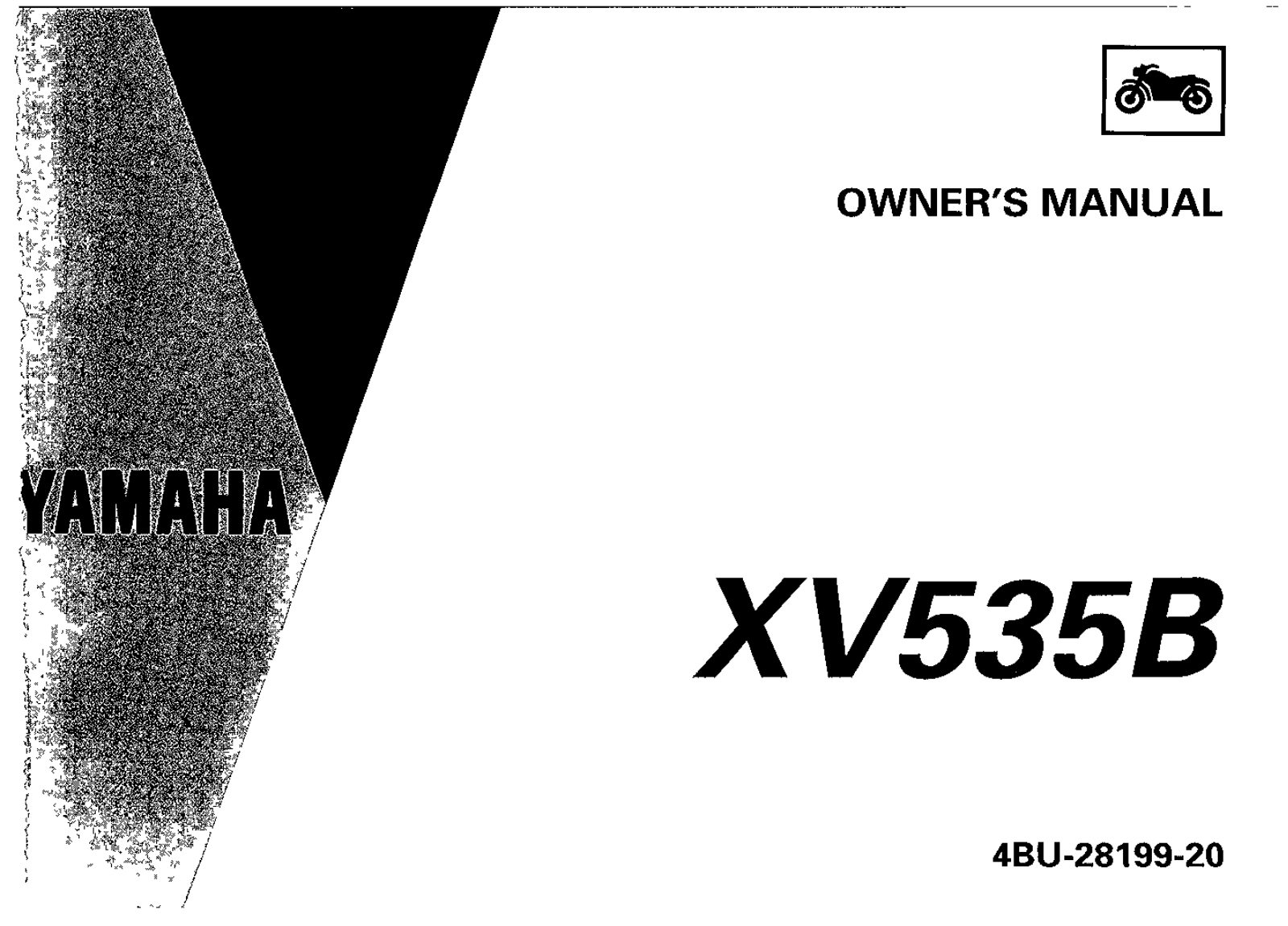 Yamaha XV535 B 1992 Owner's manual