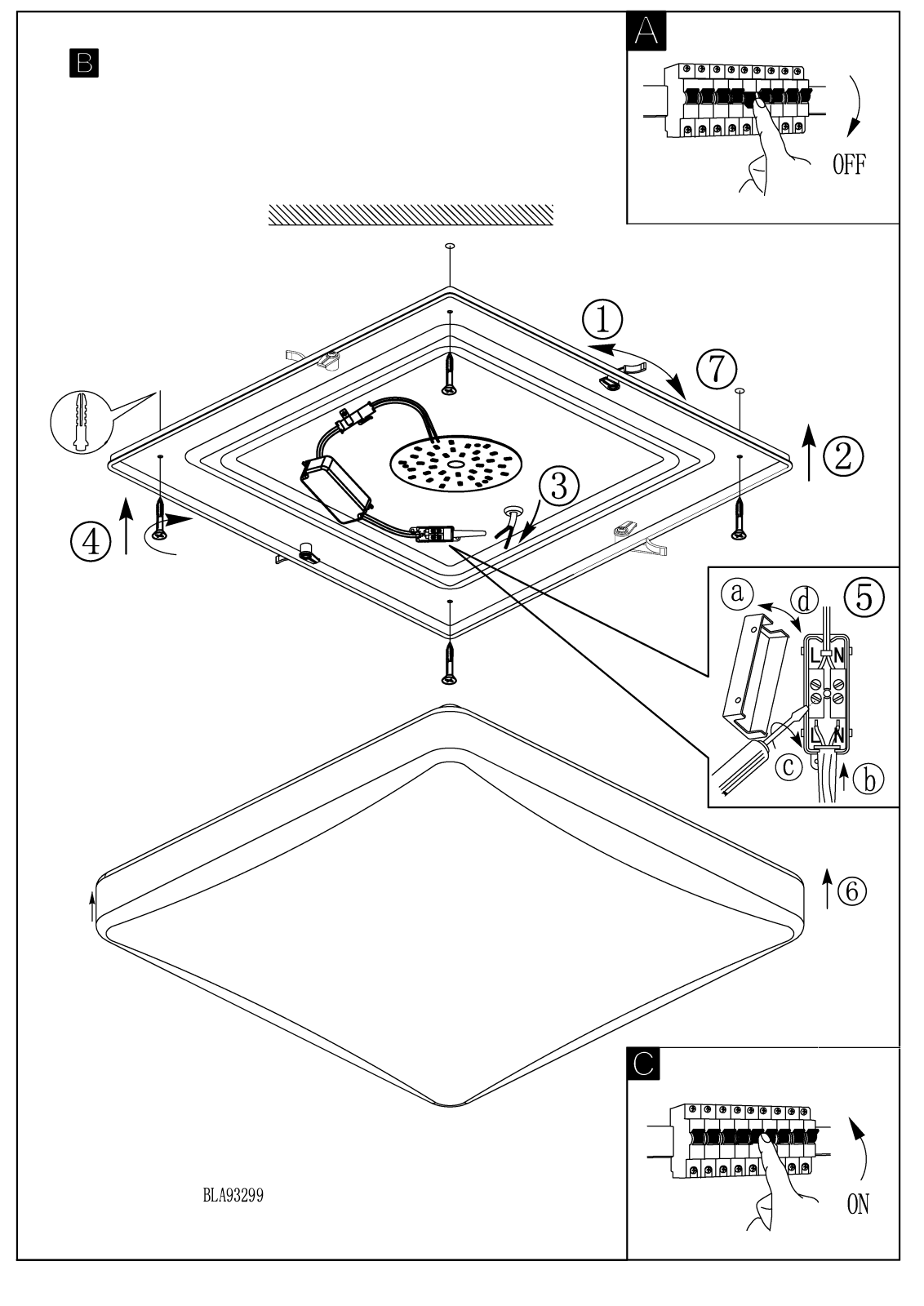 Eglo 93299 Service Manual