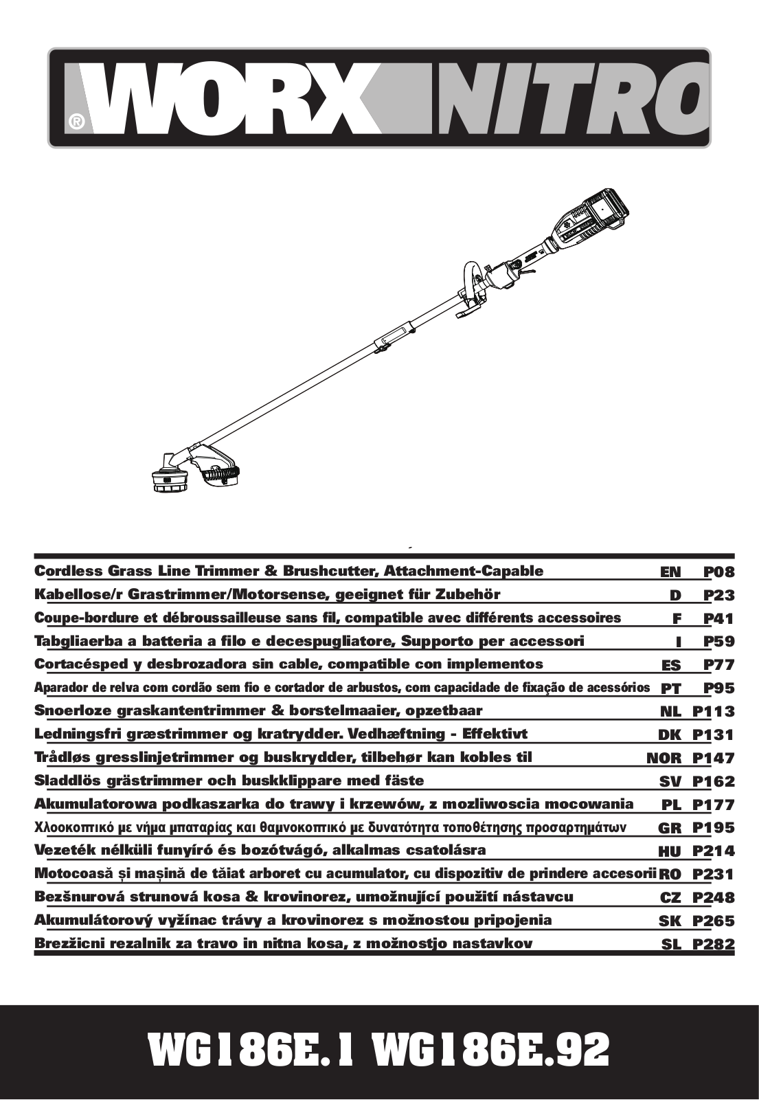 Worx WG186E.1, WG186E.92 User guide - ManualMachine.com