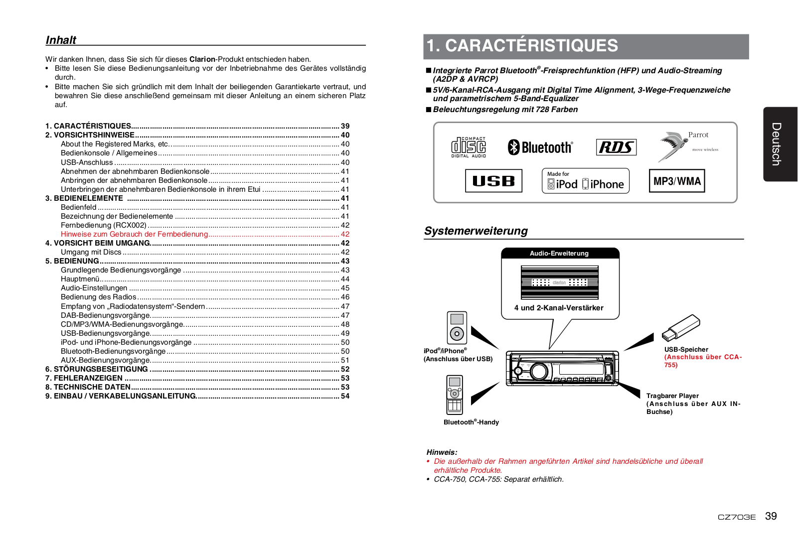 Clarion CZ703E Service Manual