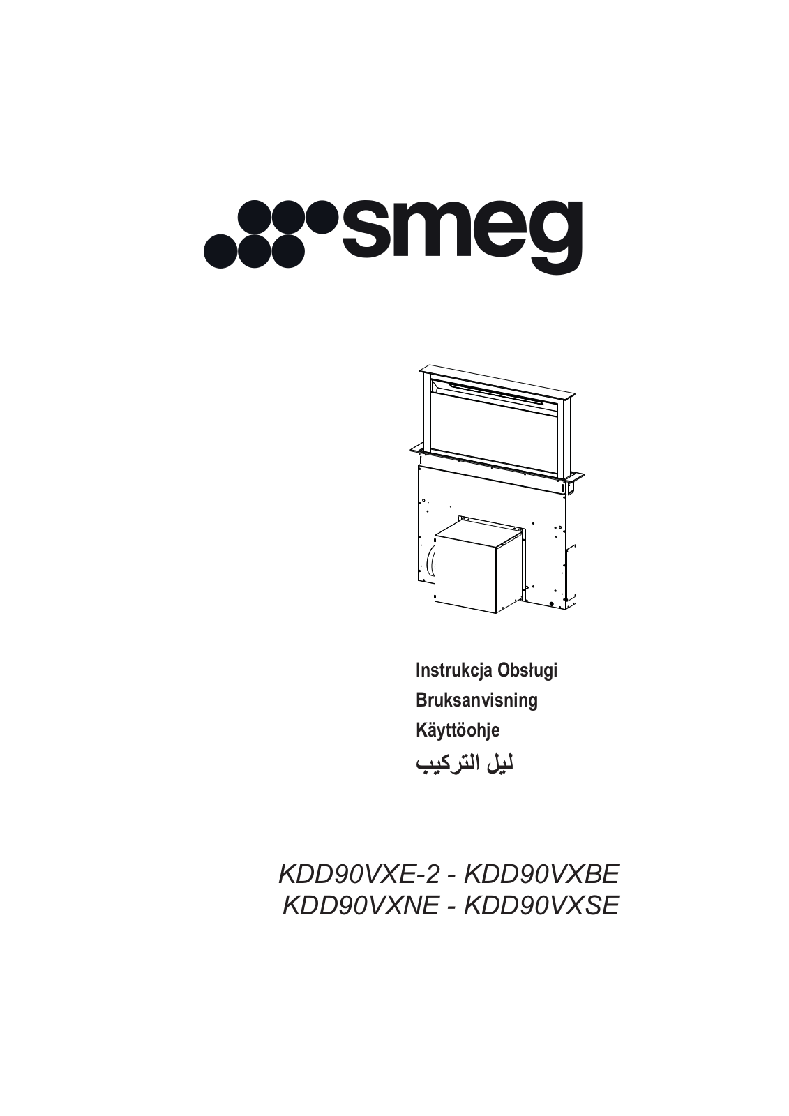 Smeg KDD90VXNE User manual