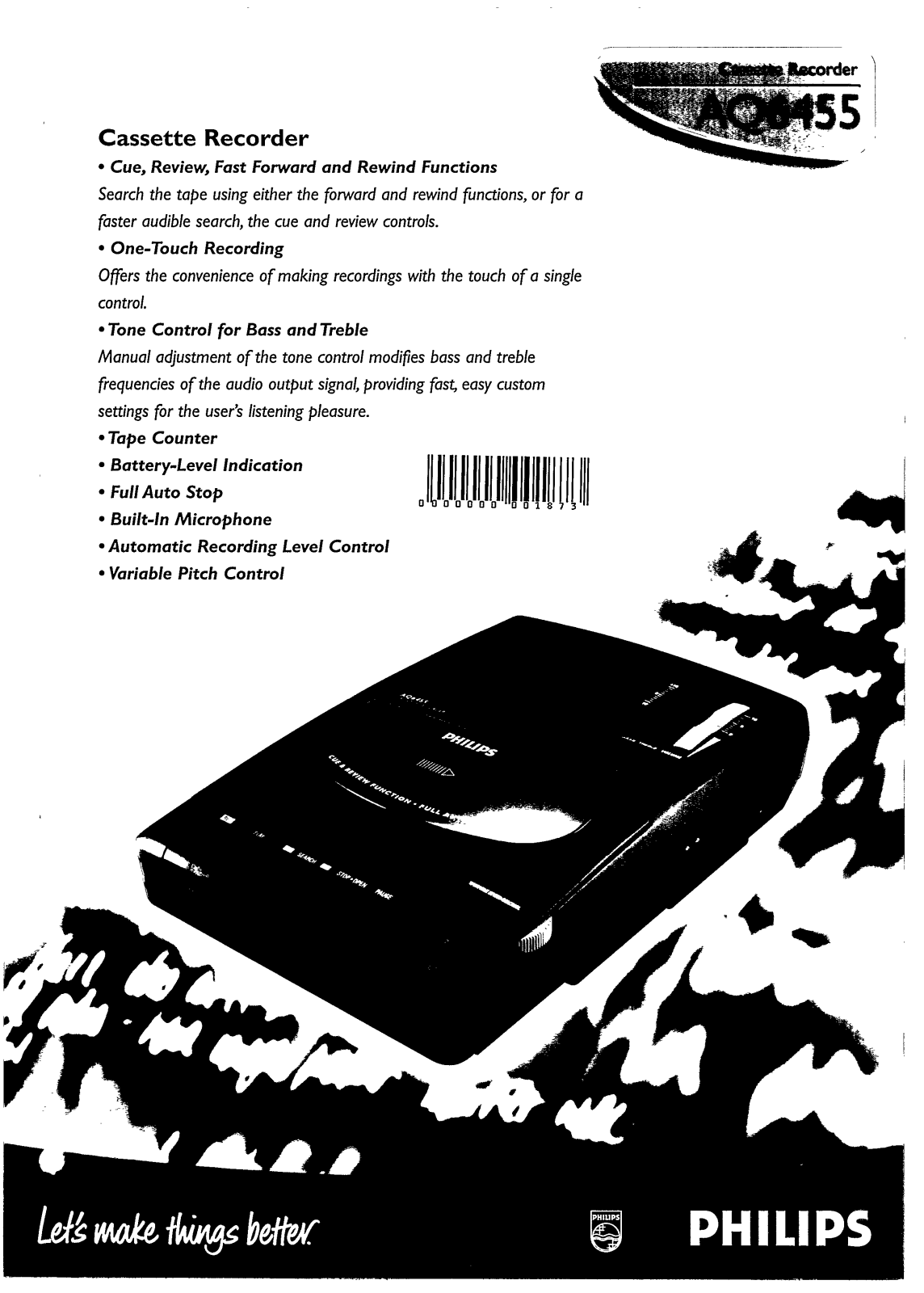 Philips AQ6455/00 User Manual