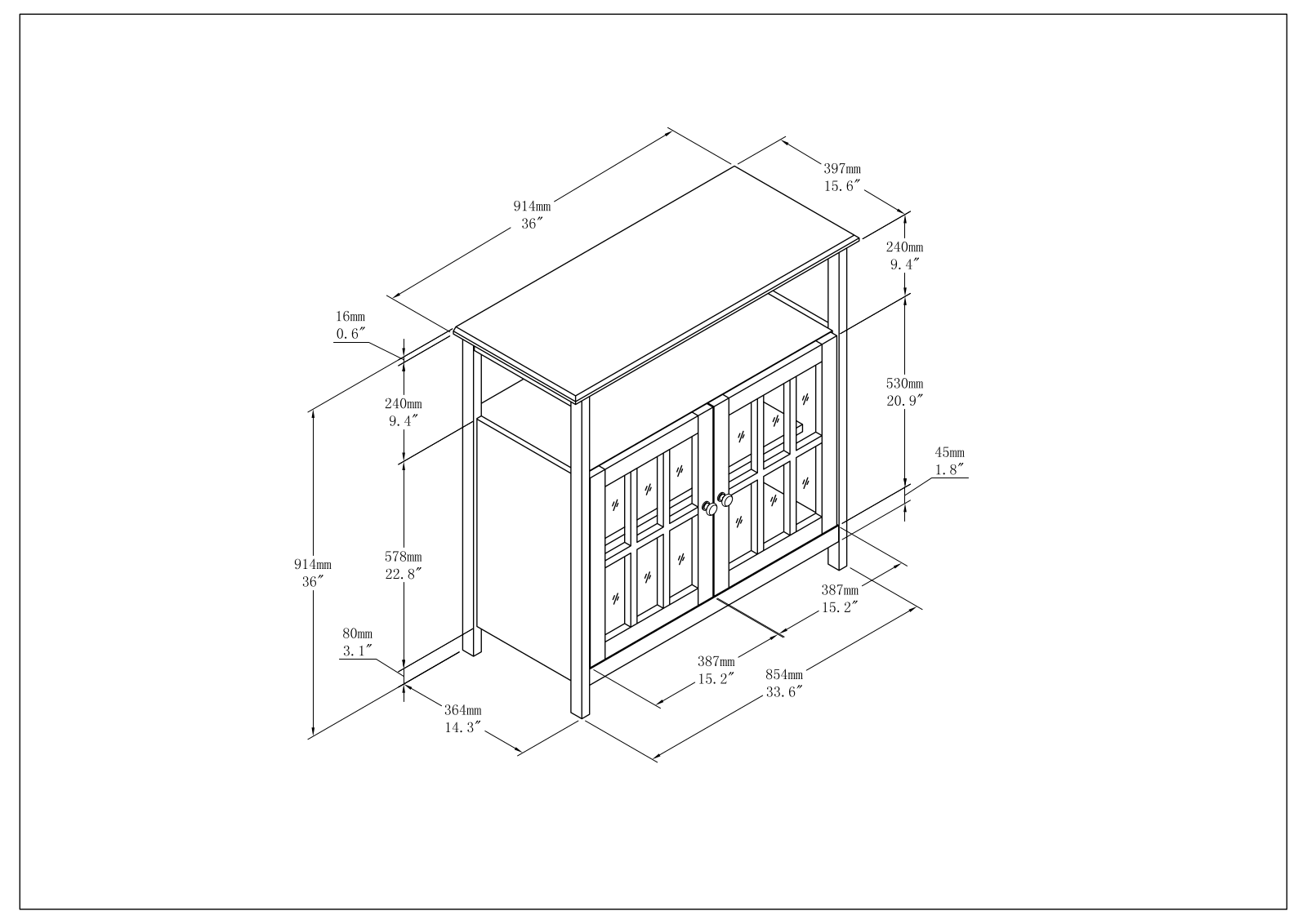 Sand & Stable W006114296 Specification Sheet - ManualMachine.com