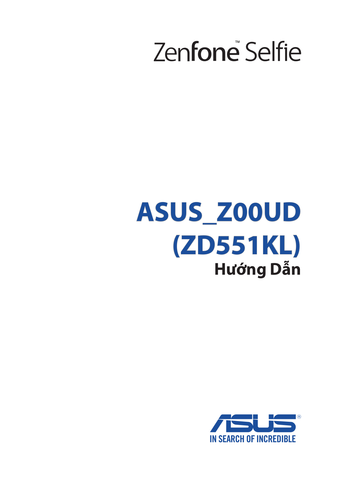 Asus ZD551KL E-Manual