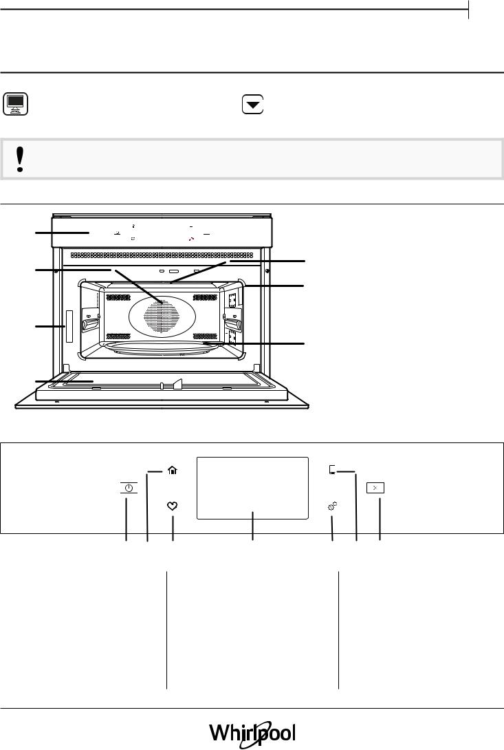 WHIRLPOOL W11I MW161 UK Daily Reference Guide