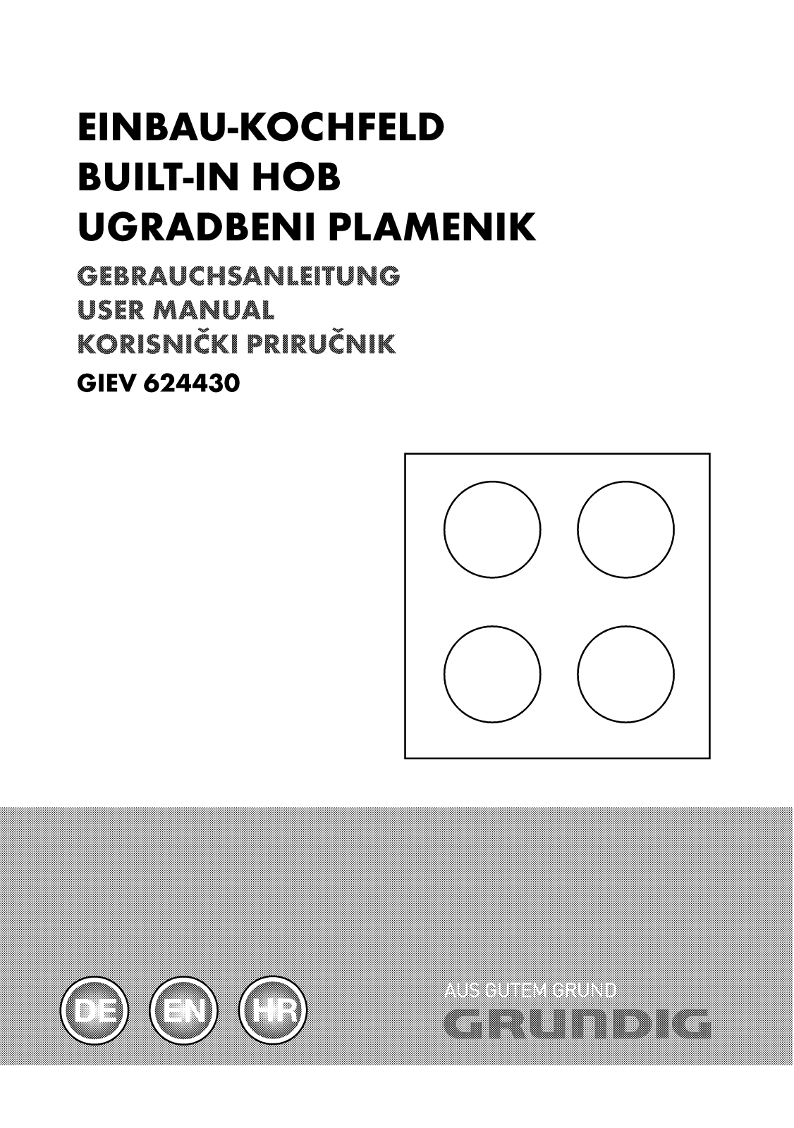 Grundig GIEV 624430 X operation manual