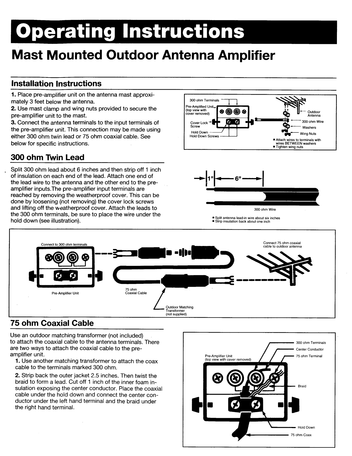 Magnavox US2-M61112 User Manual