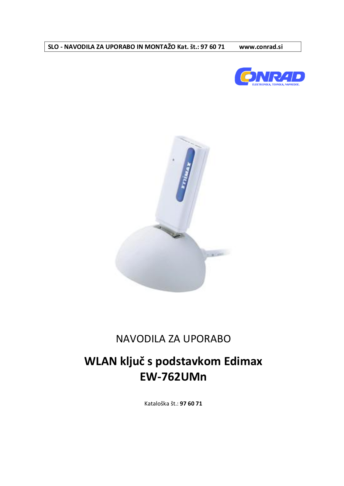 EDIMAX EW-7622umn User guide