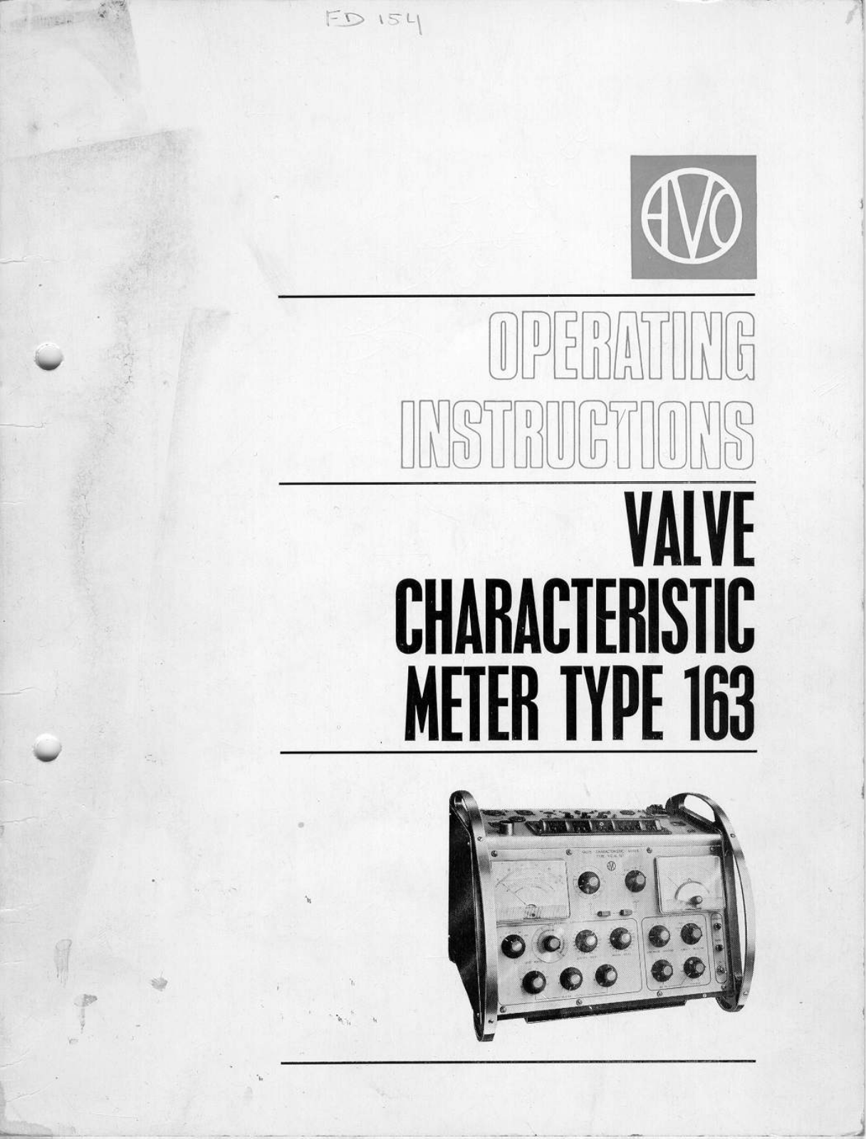 Avo vcm163 User Manual