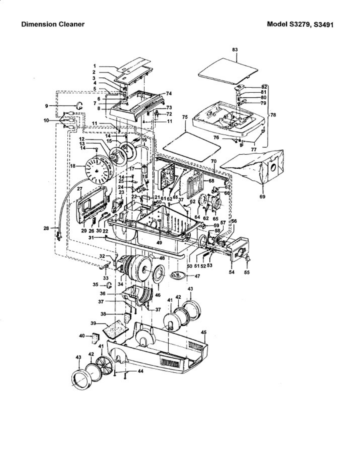 Hoover S3491, S3279 Owner's Manual