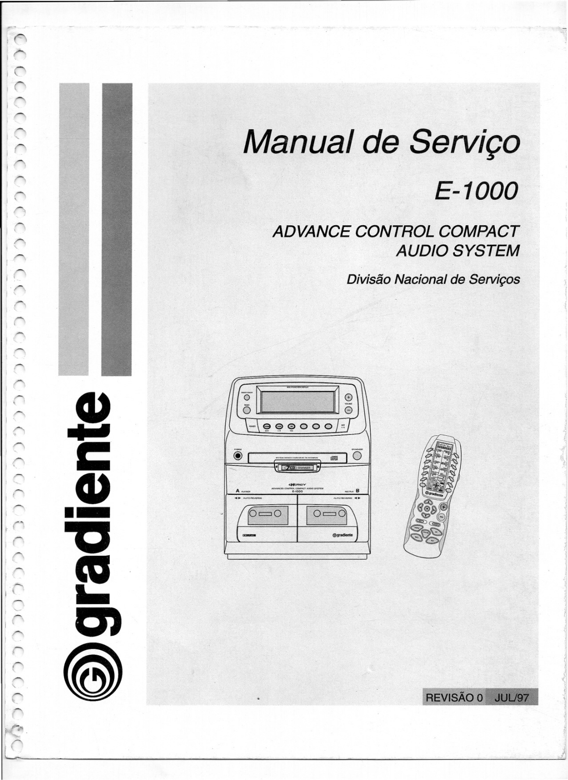 Gradiente E-1000 Schematic