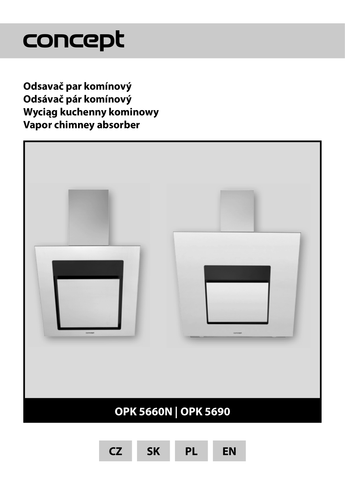 Concept OPK5660n Operating Instructions