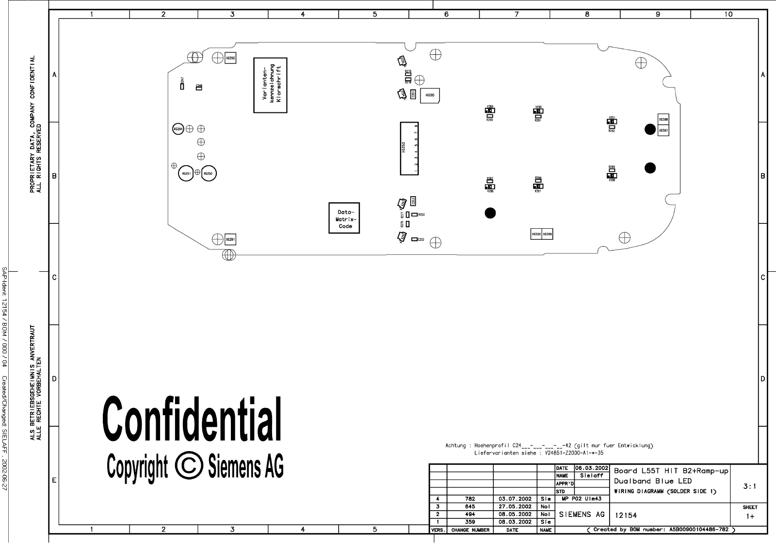 SIEMENS C55 Schematics 1