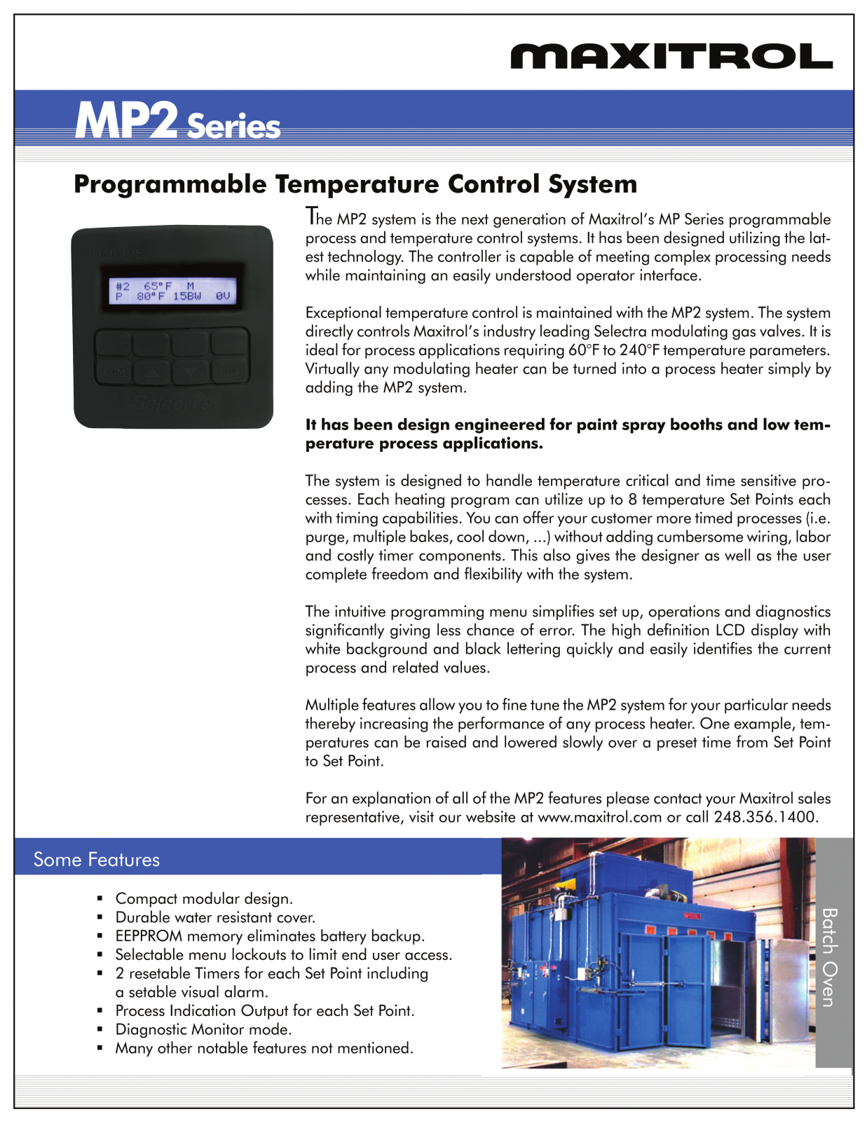 Maxitrol AM02 User Manual