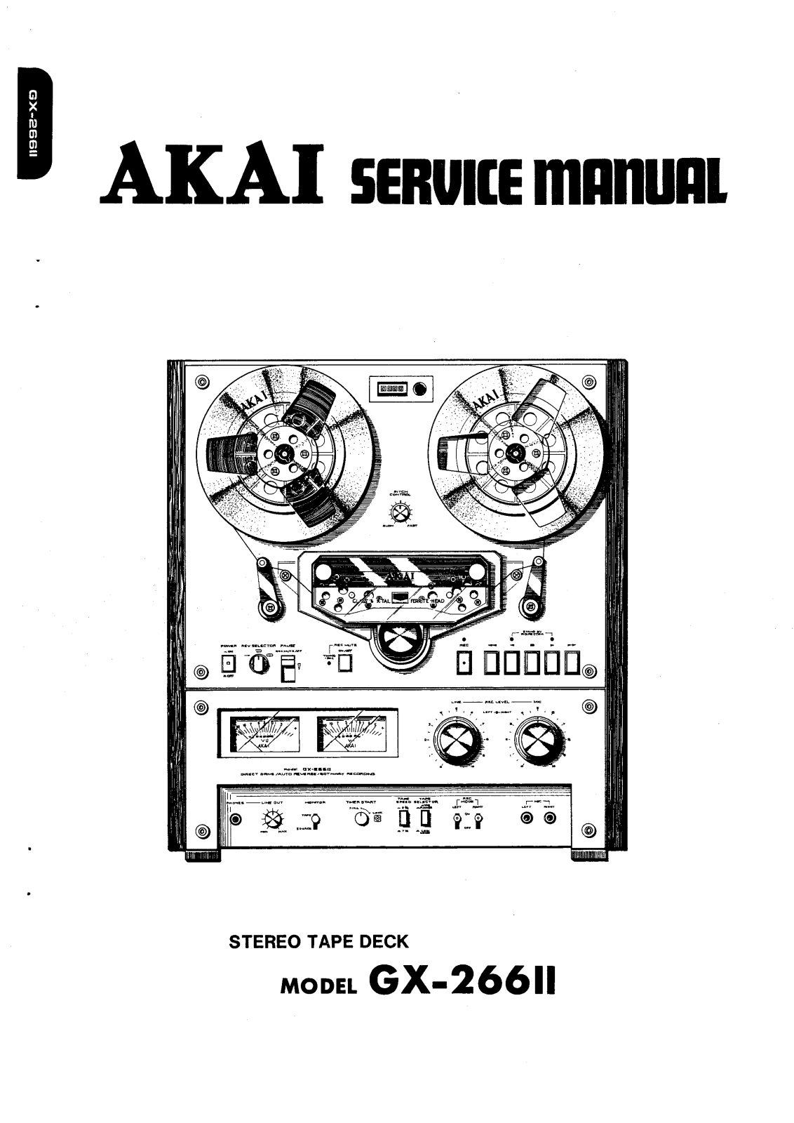 Akai GX-266MKII Schematic