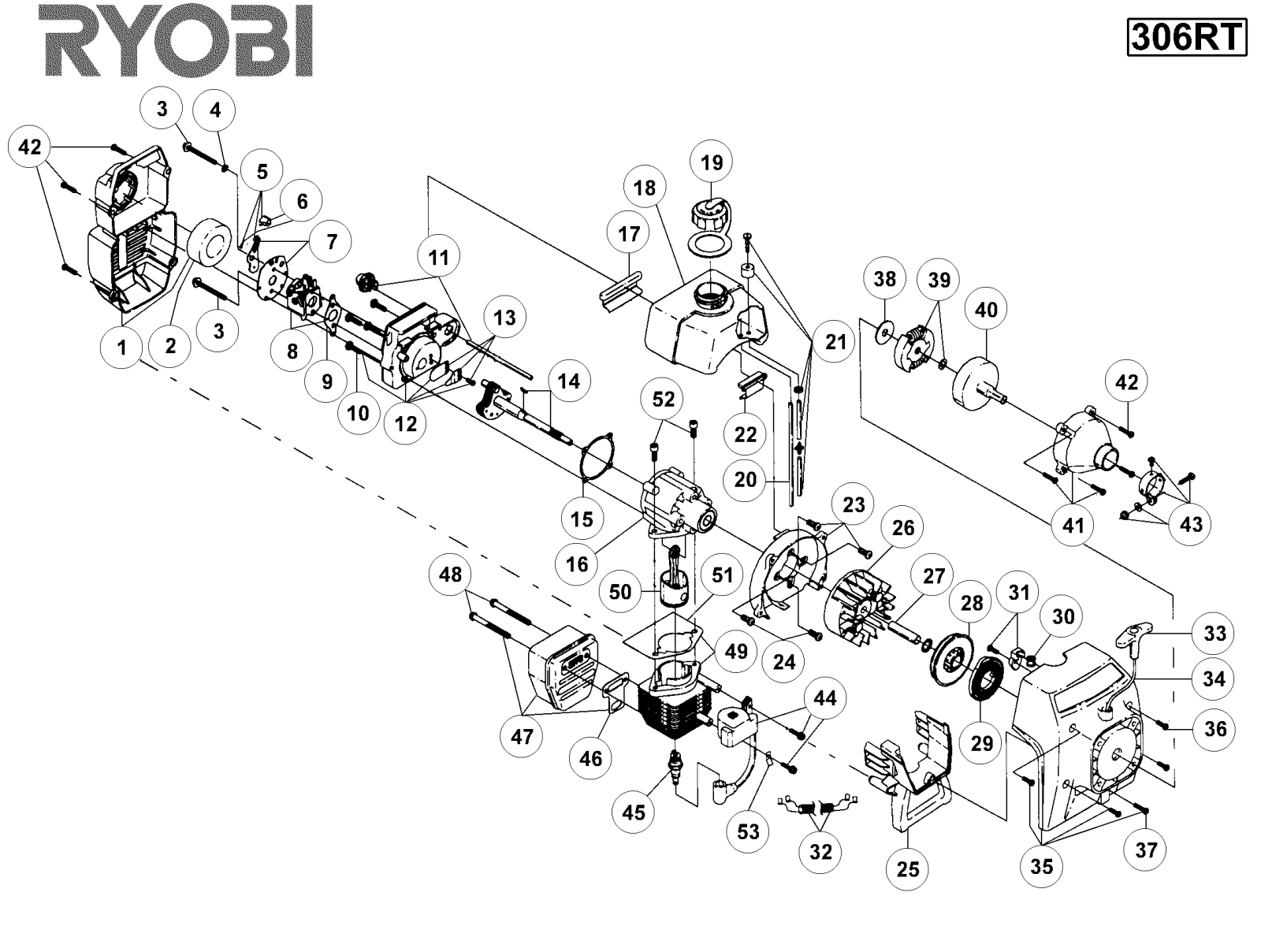 RYOBI 306RT User Manual