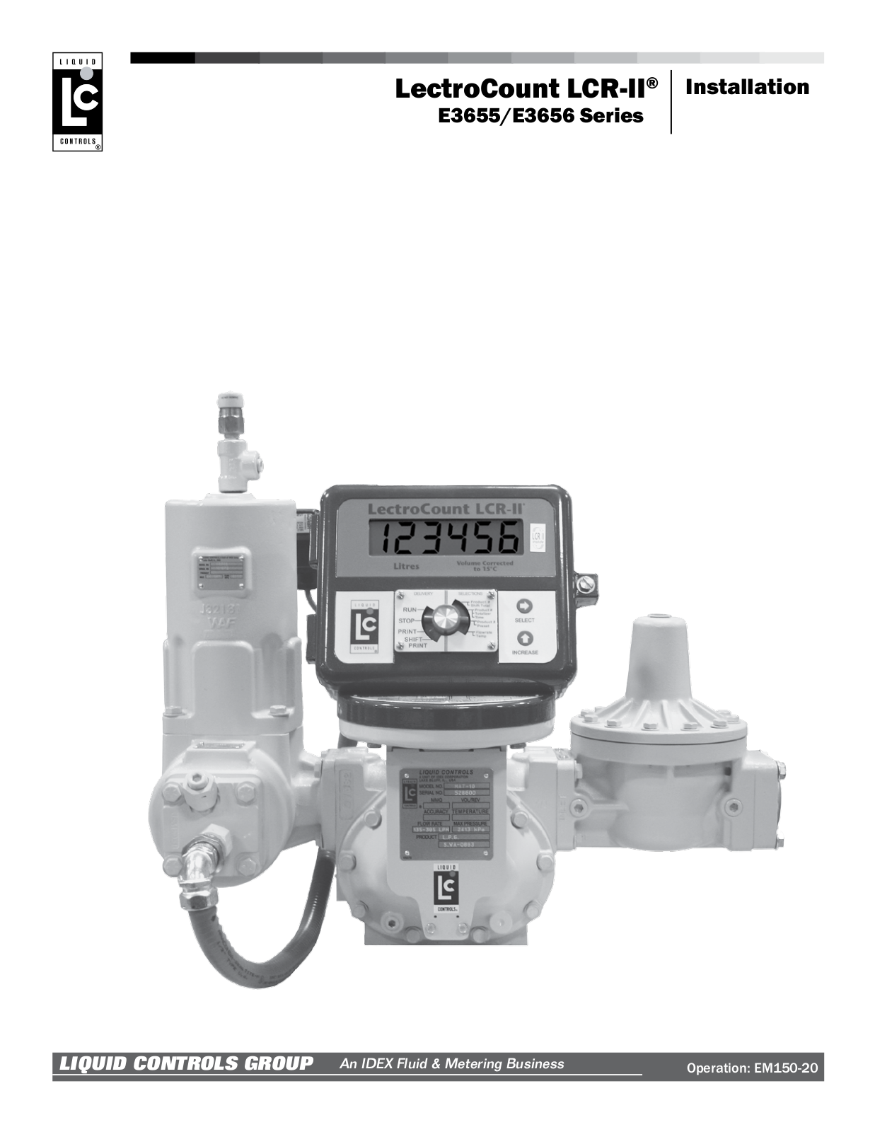 Liquid Controls LCR-II User Manual