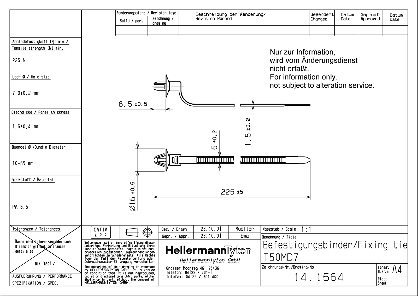 HellermannTyton T50MD7 Reference Drawing - ManualMachine.com