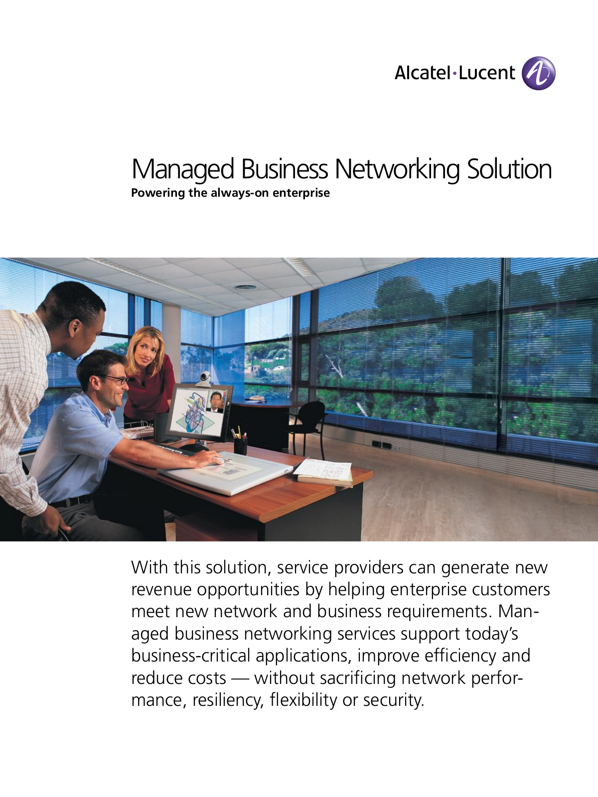 Alcatel-Lucent Managed Business Network User Manual