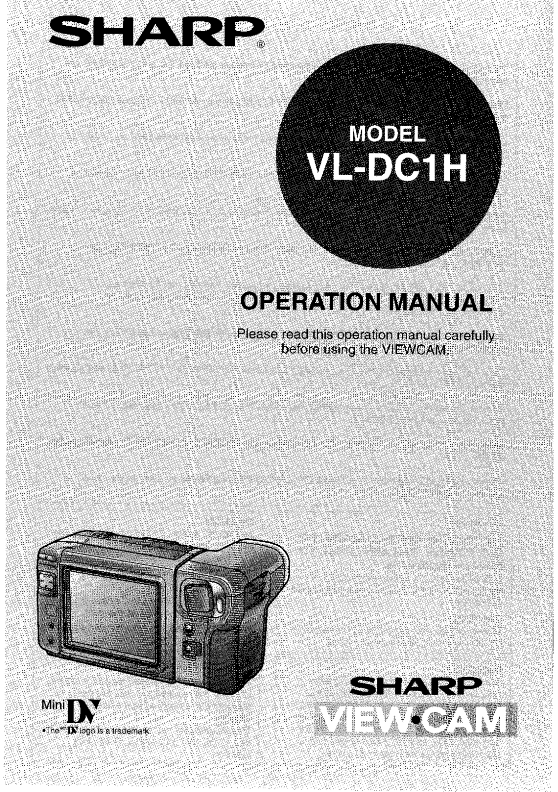 Sharp VL-DC1H User Manual