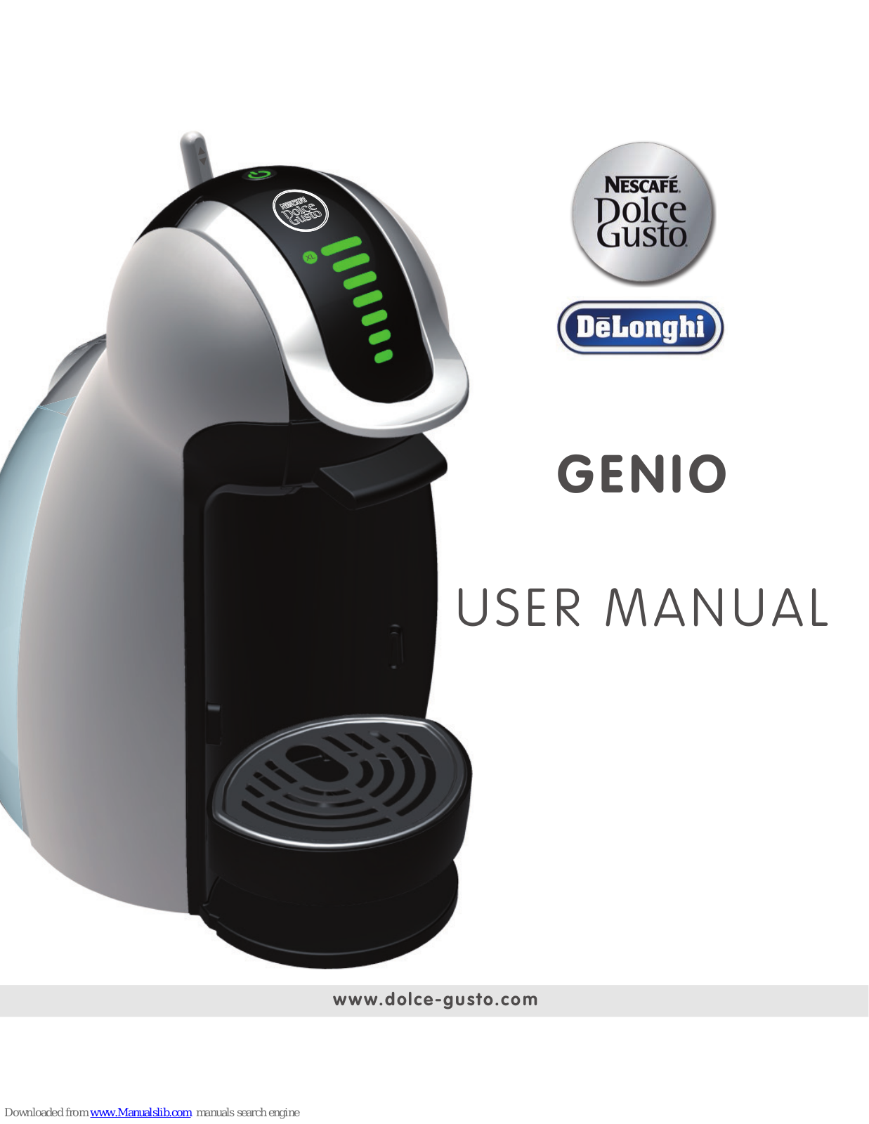 DèLonghi Genio EDG465B User Manual