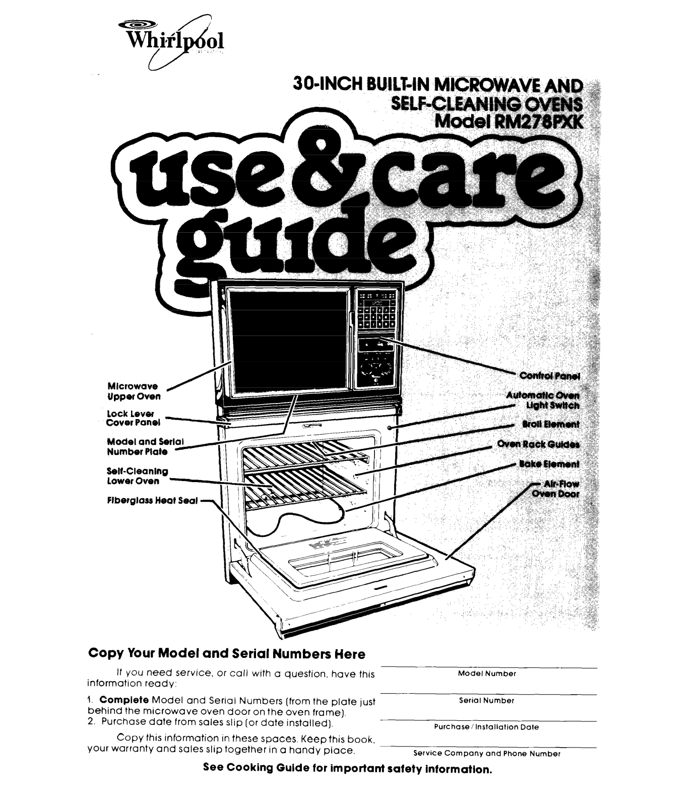 Whirlpool RM778PXT User Manual - ManualMachine.com