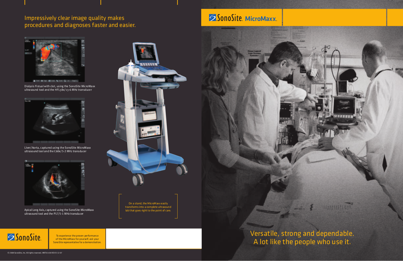 Fujifilm Sonosite MicroMaxx Brochure