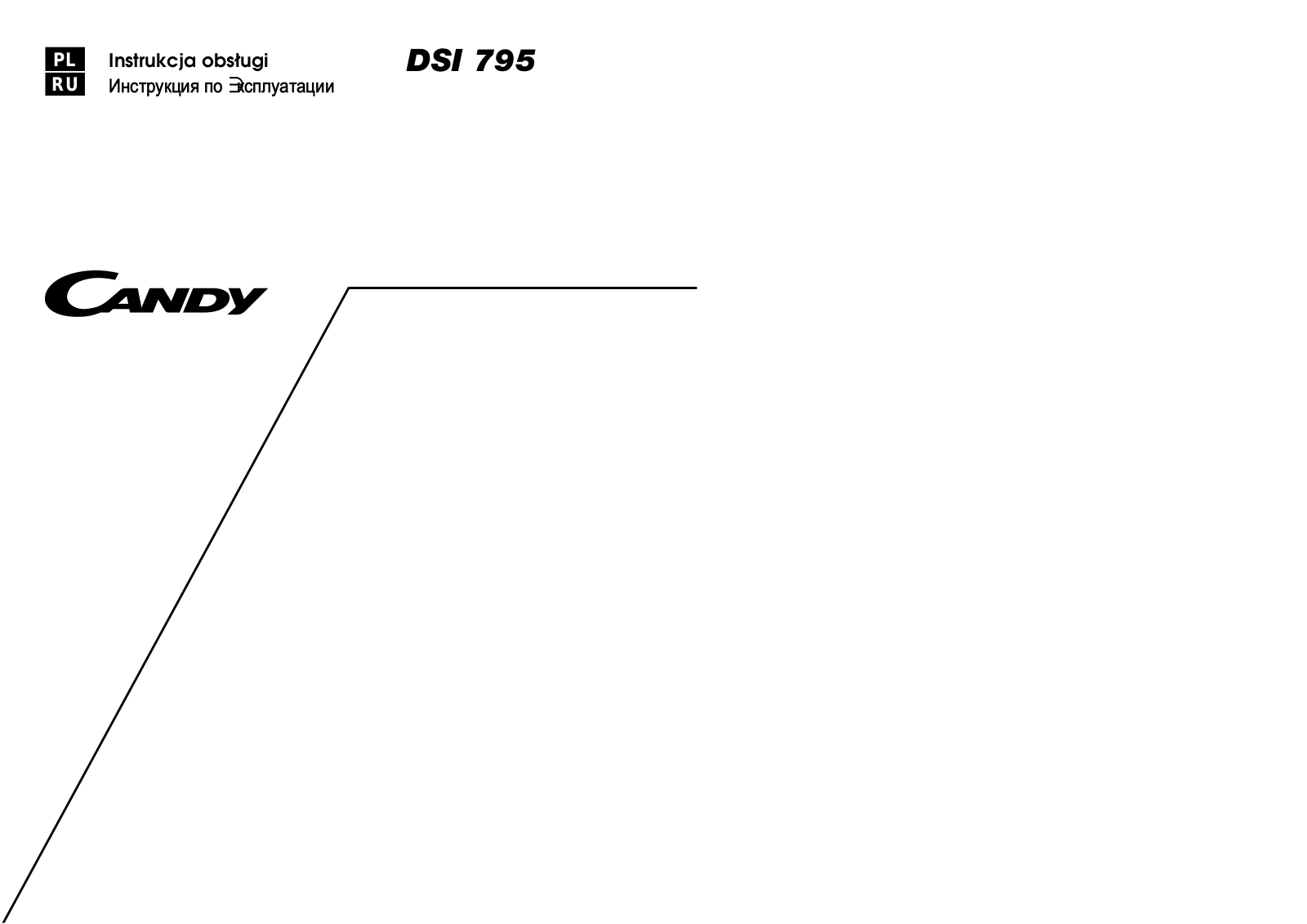 Candy LS DSI 795XF User Manual