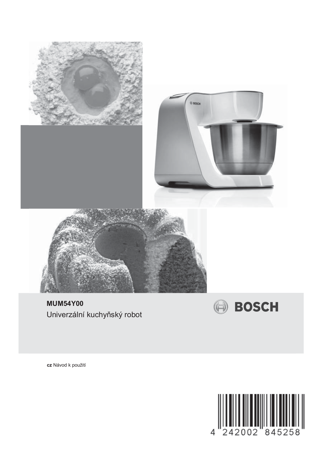 Bosch MUM54Y00 User Manual