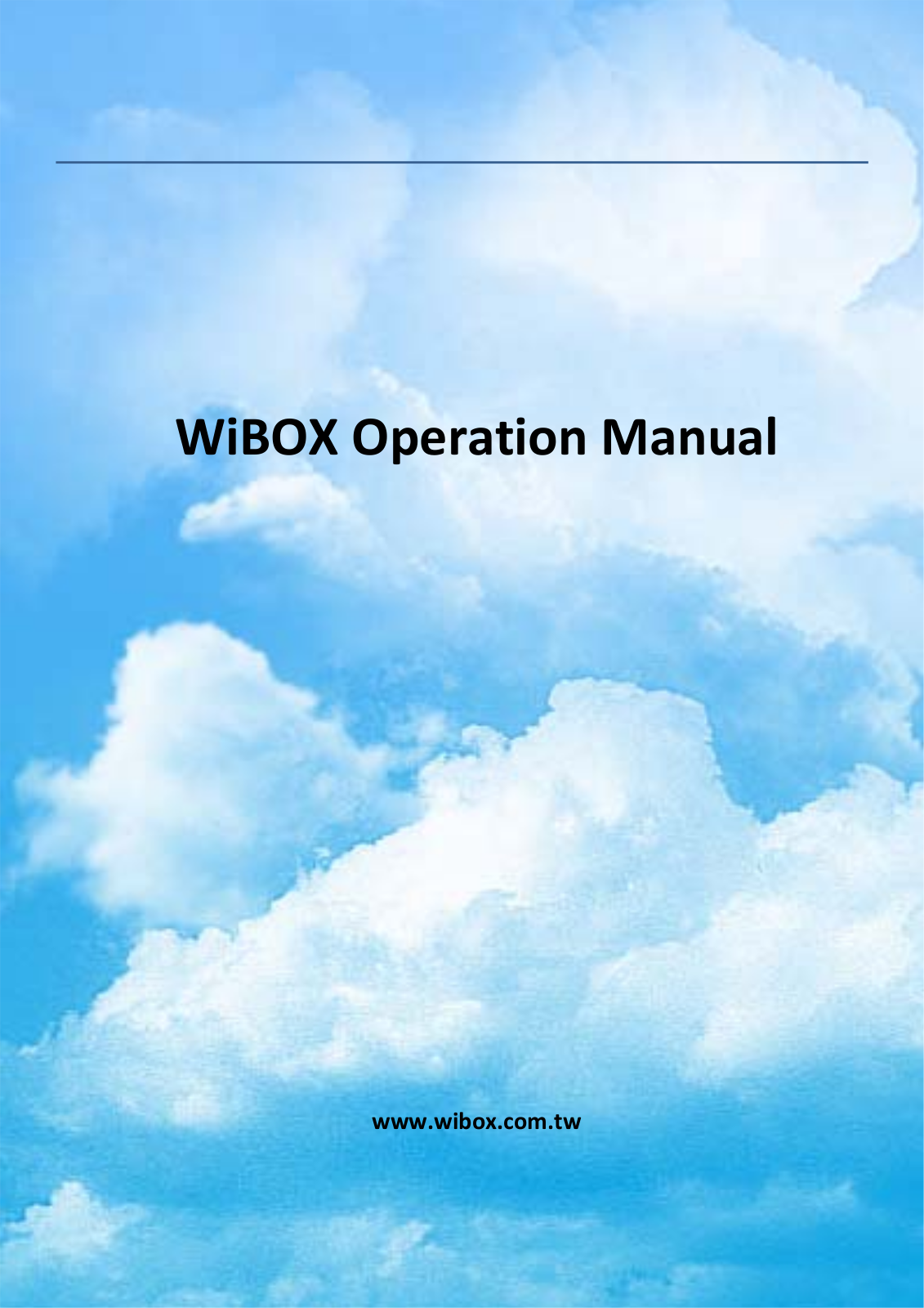 GBOX Technology WIBOX User Manual - ManualMachine.com
