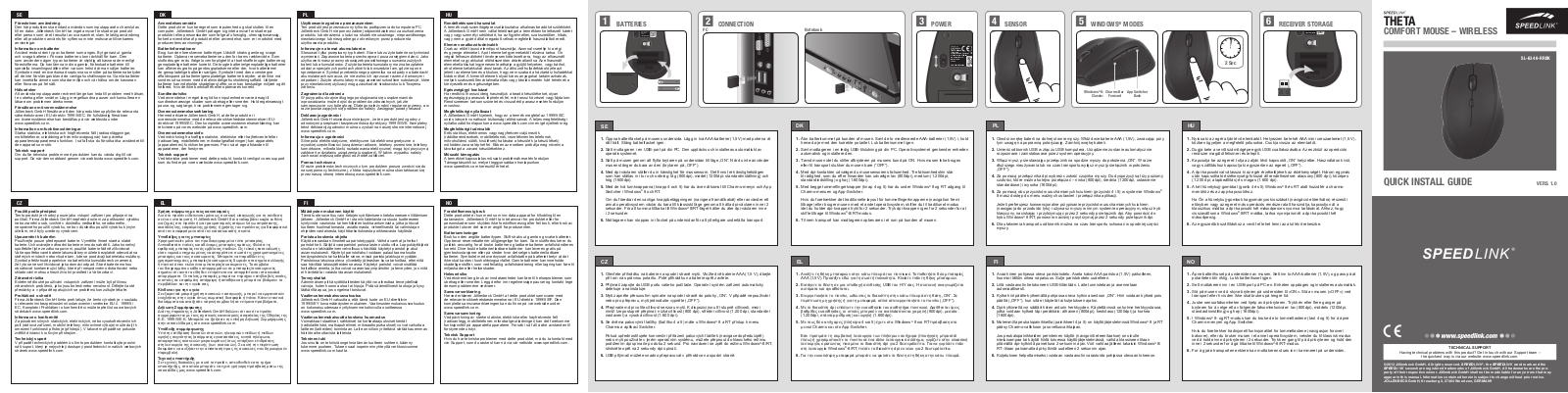 Speedlink SL-6346-RRBK User Manual