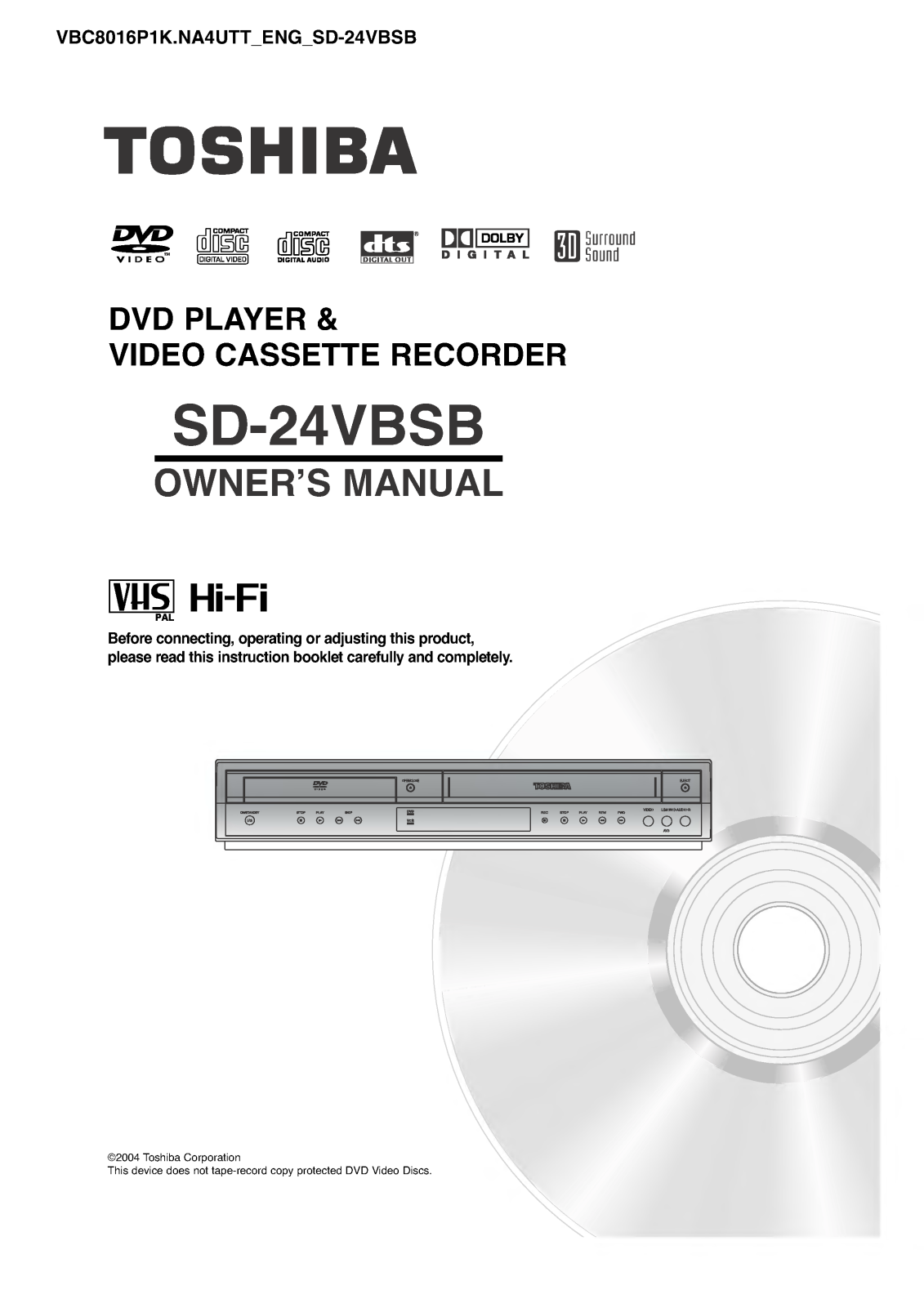 LG SD-24VB-S-TB User Manual