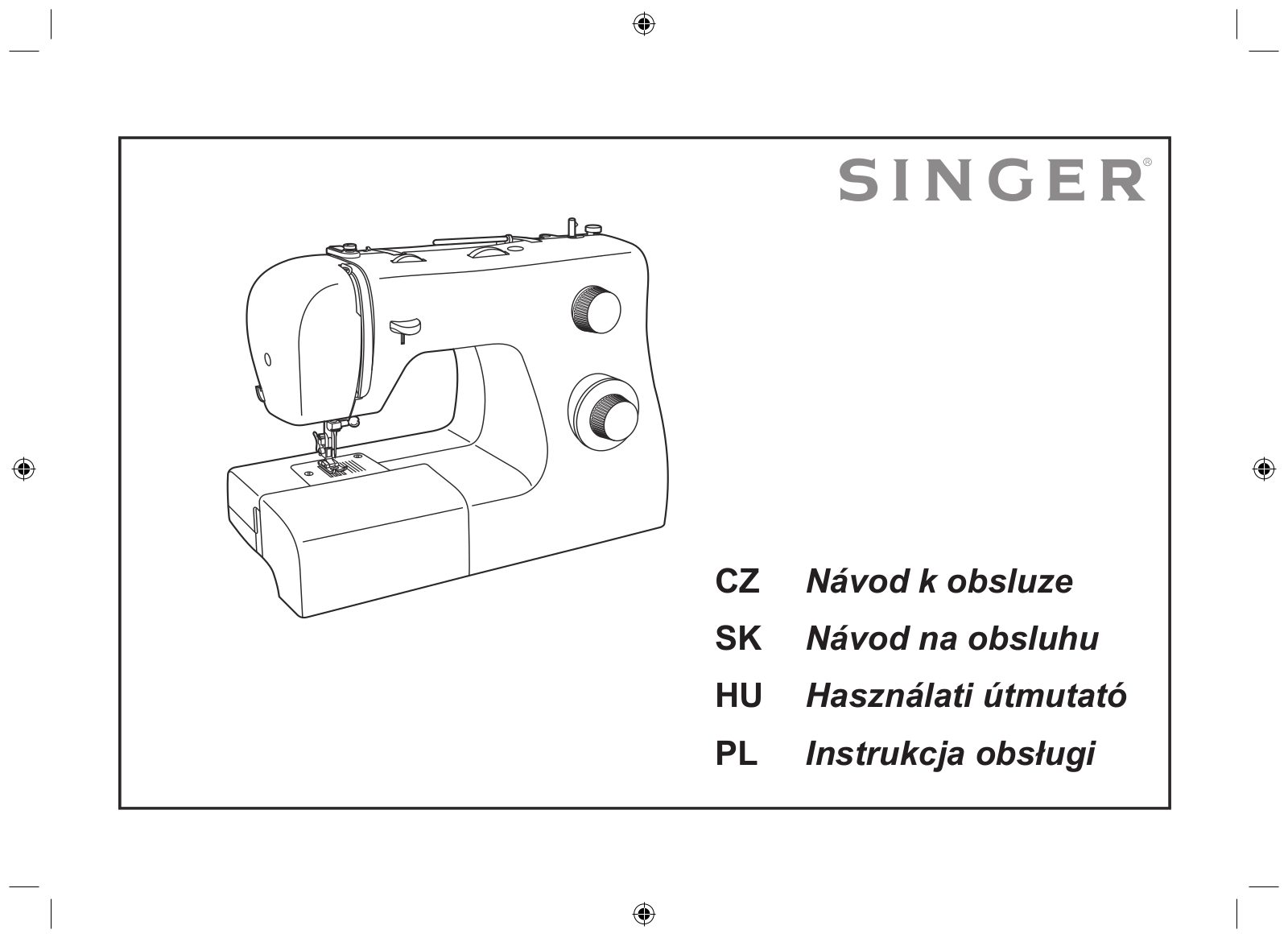 Singer SMC 2263-00 User Manual