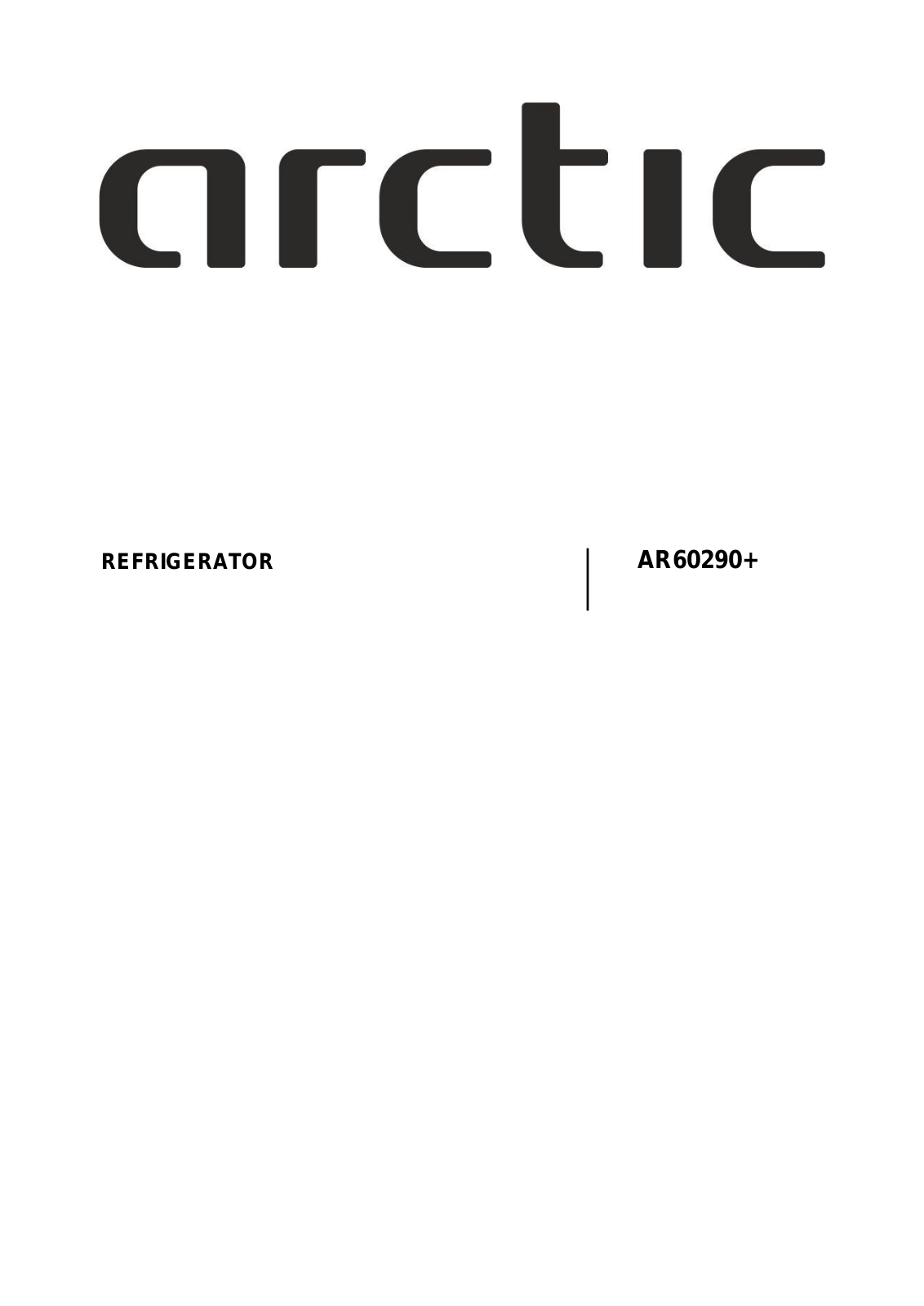 Arctic AR60290+ User guide - ManualMachine.com