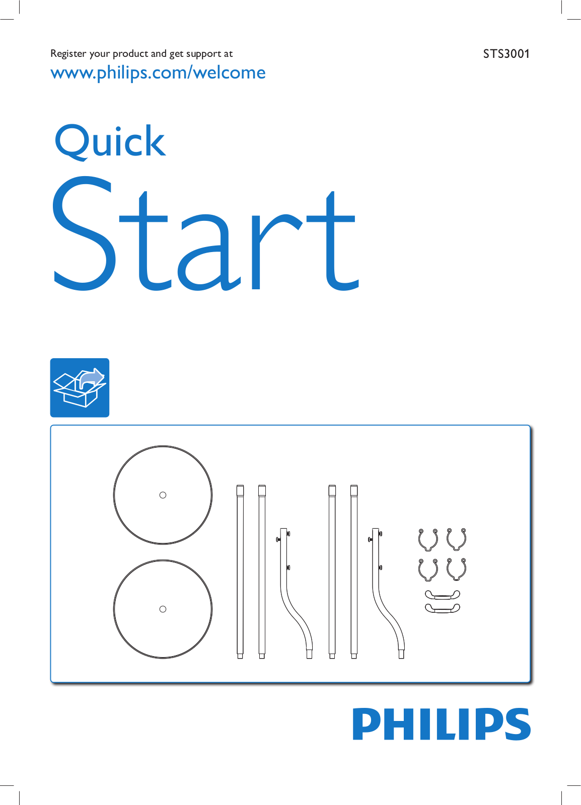 Philips STS3001/00 Quick Start Guide